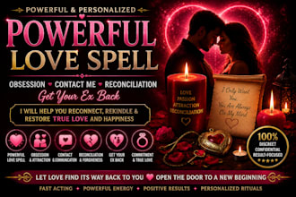 cast powerful love spell, obbsesion contact me reconciliation get ex back