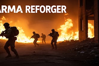 do arma reforger server setup, arma reforger weapons, map creation, arma mod