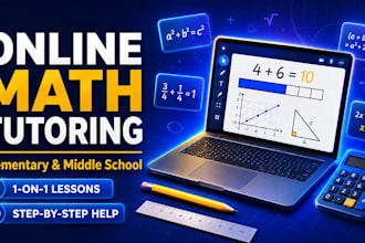 teach math to elementary and middle school students