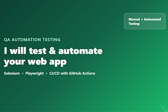test and automate your web app with selenium and playwright