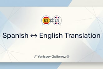 translate and transcribe spanish english