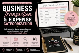 categorize and organize your business transaction