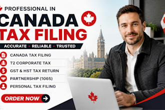 efile canada corporation tax canada company registration t1, t2, canada tax