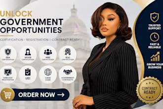 help with sba certification wosb mbe uei cage code sam gov registration