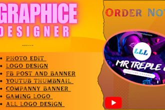 design a professional gaming logo for your youtube channel
