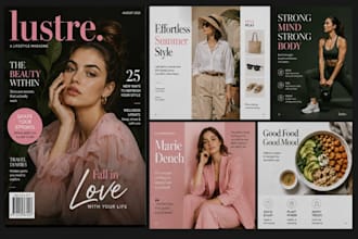 create catalog brochure flyer and creative magazine layout with adobe indesign