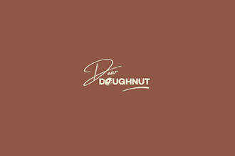 design food cafe restaurant bakery fast food donuts logo