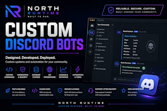 build a custom discord bot for your community