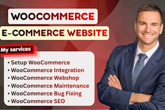 build, redesign and customize woocommerce online store and ecommerce website