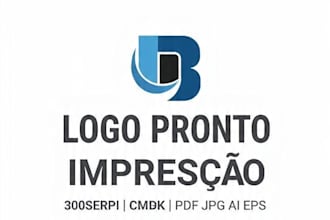 criar um logo profissional e moderno para sua marca