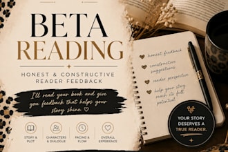 beta read your book