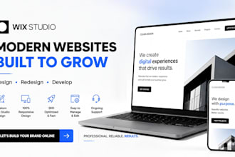 wix studio,wix website design and redesign