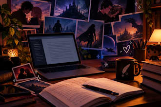 write your compelling fanfiction story, scene, or character