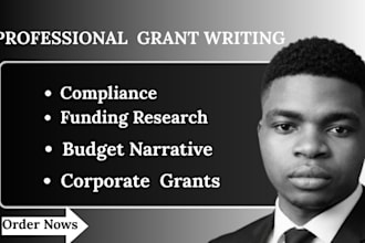write professional grant proposals for nonprofits and startups