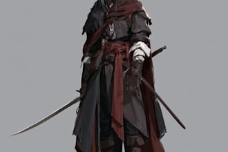 create your dnd or fantasy rpg character art
