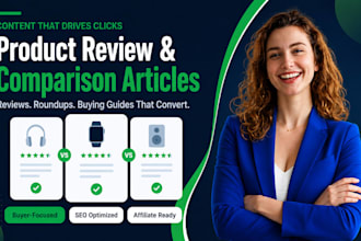 write product review and comparison articles that convert