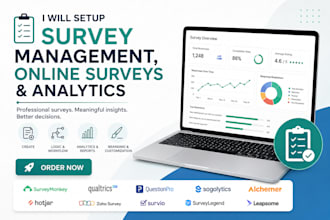 setup survey surveymonkey surveylegend sogolytics survio hotjar questionpro zoho