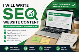 write SEO website content