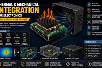 design thermal management pcb enclosure and heatsink integration for electronics