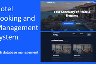 create a hotel reservation and management system