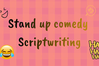 write funny observational comedy and stand up comedy scripts