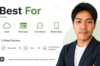 test your saas app or ai chatbot as a native japanese user