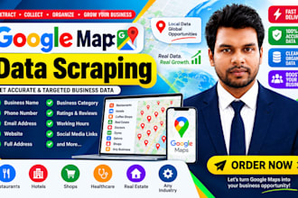 do google maps data for targeted business leads