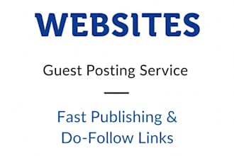 publish guest post with dofollow backlinks in low budget