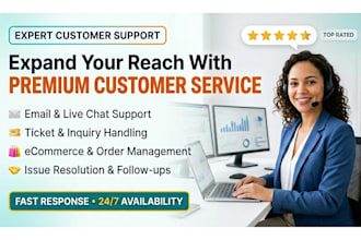 be your virtual customer service representative and support agent