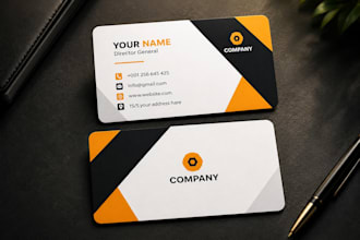 create professional minimalist business card design in 24 hours
