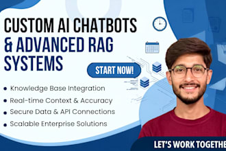 create custom ai chatbot, rag, calling agent, langchain