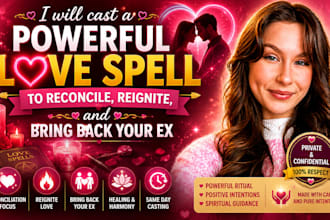 cast a powerful love spell to reconcile, reignite, and bring back your ex