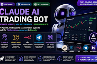 claude ai trading bot hermes agent n8n telegram bot automation hostinger vps n8n