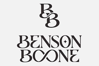 design a custom wordmark with distinct personality