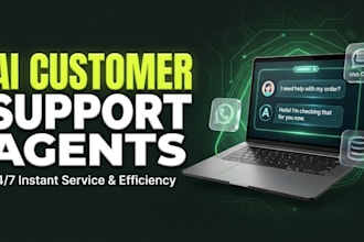 build ai customer support agents and chatbots for website and saas