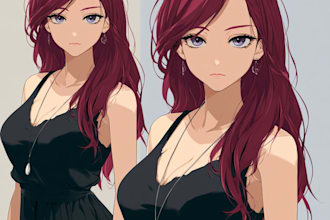 create custom sfw and nsfw anime ai character design