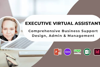 be your executive virtual assistant