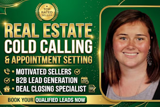 do real estate cold calling appointment setting motivated seller lead generation