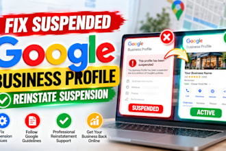 fix suspended gmb reinstate google my business suspension