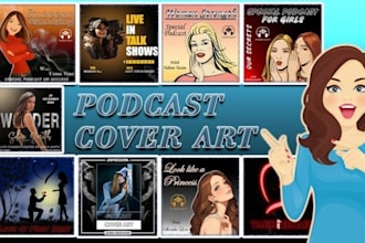design podcast artwork, podcast cover, and cover art design