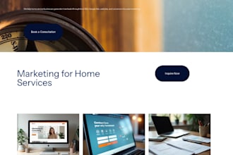 design your wix website, including copywriting and editing