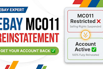 reinstate your mc011 ebay account