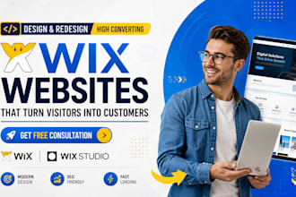 wix website design redesign wix website wix expert