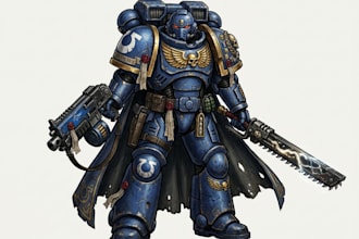 paint pro quality warhammer or gaming figures