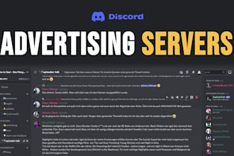 fivem sever promotion, rust, dayz, minecraft server promotion, discord growth