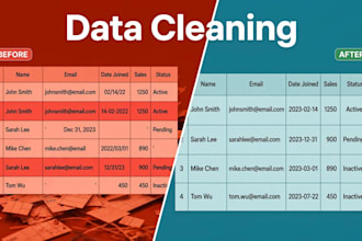 do data cleaning deduplication and normalization with python