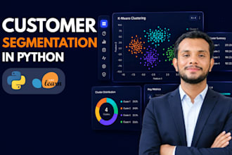 perform customer segmentation using machine learning in python
