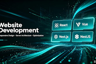 develop a fullstack website with nextjs and nestjs