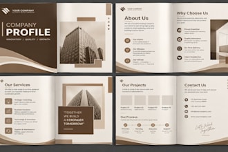 design logo business cards with full stationery and company profile