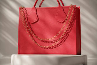 design 3d handbag, backpack and fashion bag with realistic rendering